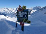 Black Ibex – steepest slope in Austria with gradients of up to 87.85%