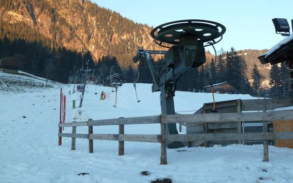 Highest base station in the Alpbachtal – ski resort Böglerlift – Alpbach