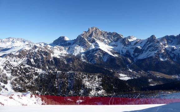 Biggest ski resort in the Fiemme Mountains – ski resort San Martino di Castrozza