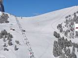 New ski slope in Val Gardena