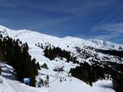 View over the ski resort of Plose