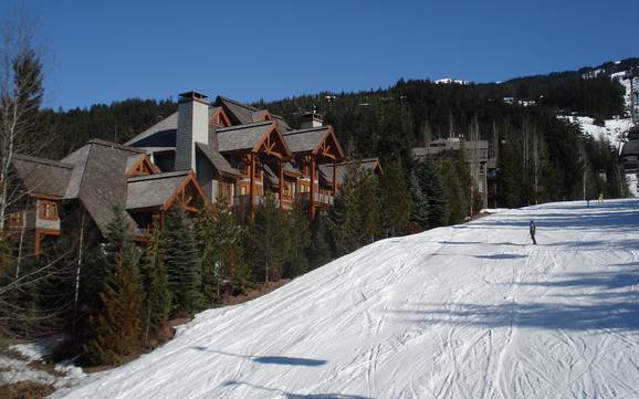 Garibaldi Ranges: accommodation offering at the ski resorts – Accommodation offering Whistler Blackcomb
