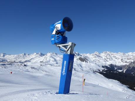 Snow reliability South Tyrol (Südtirol) – Snow reliability Racines-Giovo (Ratschings-Jaufen)/Malga Calice (Kalcheralm)