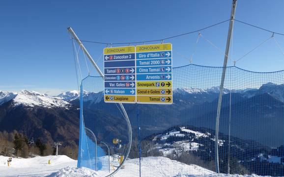 Friuli-Venezia Giulia: orientation within ski resorts – Orientation Zoncolan – Ravascletto/Sutrio