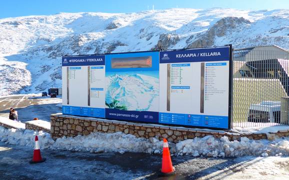 Central Greece: orientation within ski resorts – Orientation Mount Parnassos – Fterolakka/Kellaria