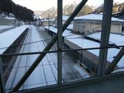 Train station directly at the Stubnerkogelbahn lift in Bad Gastein