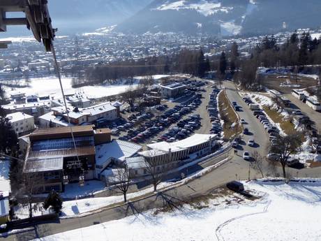 Lienz Dolomites: access to ski resorts and parking at ski resorts – Access, Parking Zettersfeld – Lienz
