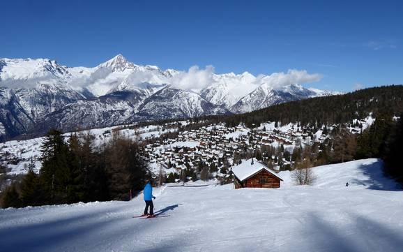 Visp: accommodation offering at the ski resorts – Accommodation offering Bürchen/Törbel – Moosalp