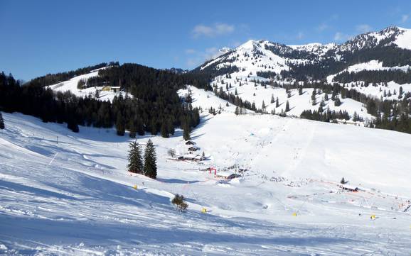 Biggest ski resort in the Chiemsee Alpenland (Chiemsee Alps) – ski resort Sudelfeld – Bayrischzell