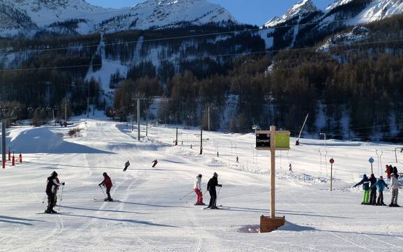 Ski resorts for beginners in the Vallée de la Guisane – Beginners Serre Chevalier – Briançon/Chantemerle/Villeneuve-la-Salle/Le Monêtier-les-Bains