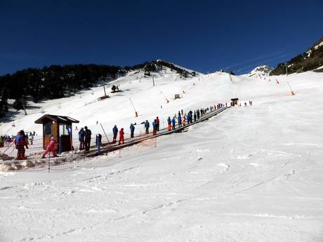 Children's and beginners' area in the Arinsal section