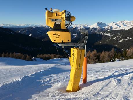 Snow reliability Sarntal Alps – Snow reliability Reinswald (San Martino in Sarentino)