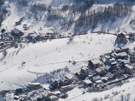 Ski resorts for beginners in the Arrondissement of Saint-Jean-de-Maurienne – Beginners Les Sybelles – Le Corbier/La Toussuire/Les Bottières/St Colomban des Villards/St Sorlin/St Jean d’Arves