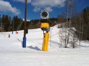 Snow cannons in Oslo Vinterpark