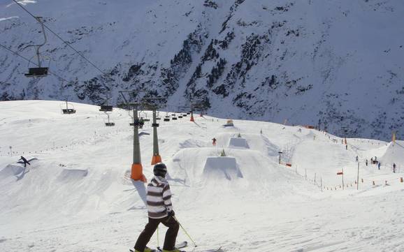 Snow parks Klostertal – Snow park St. Anton/St. Christoph/Stuben/Lech/Zürs/Warth/Schröcken – Ski Arlberg