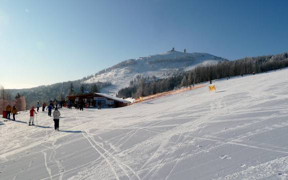 Zwieseler Winkel: size of the ski resorts – Size Arber