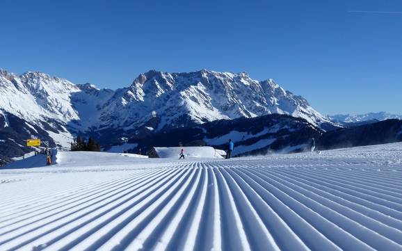 Skiing in the Berchtesgaden Alps