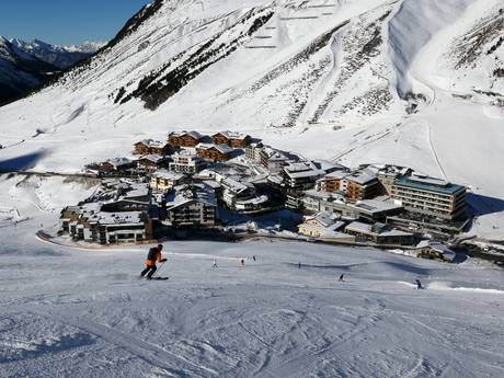 Stubai Alps: accommodation offering at the ski resorts – Accommodation offering Kühtai