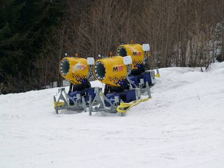 Snow reliability Slovakian Carpathians (Biele Karpaty) – Snow reliability Donovaly (Park Snow)