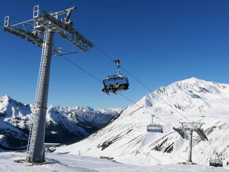Sellraintal: best ski lifts – Lifts/cable cars Kühtai
