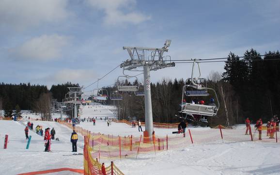 Biggest ski resort in the South Bohemian Region (Jihočeský kraj) – ski resort Lipno