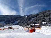 Snow production in the ‘Kinderskischaukel’ children's ski area