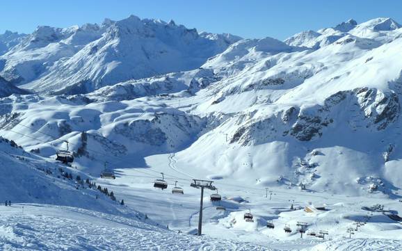 Biggest ski resort in the Tiroler Oberland (region) – ski resort St. Anton/St. Christoph/Stuben/Lech/Zürs/Warth/Schröcken – Ski Arlberg