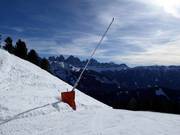 Snow-making lance in the ski resort of Plose