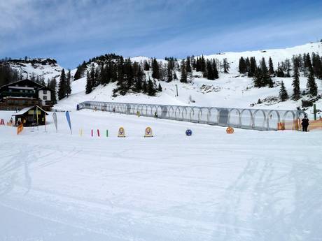 Schneiderkogel children's area run by Mount Action Skischule