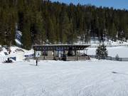 Heated cabin in the ski resort of Ruka