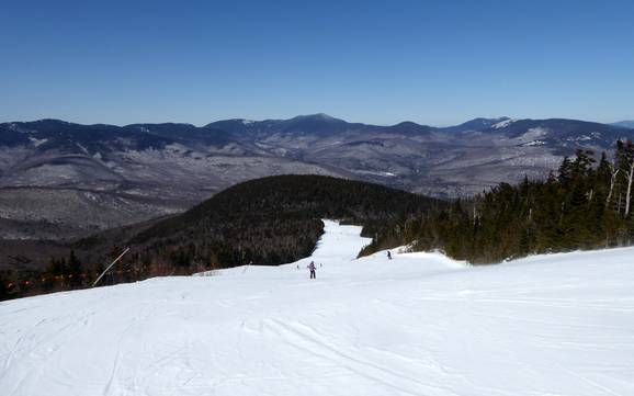 Biggest height difference in the White Mountains – ski resort Sunday River