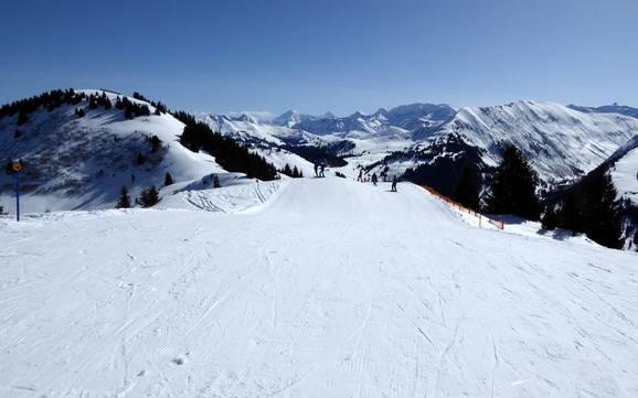 Ski resorts for beginners in the Saane Valley (Saanetal) – Beginners Rinderberg/Saanerslochgrat/Horneggli – Zweisimmen/Saanenmöser/Schönried/St. Stephan