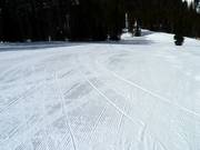 Perfectly groomed slope at Kimberley