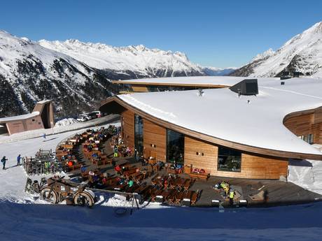 Huts, mountain restaurants  Ötztal – Mountain restaurants, huts Gurgl – Obergurgl-Hochgurgl