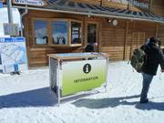 Information table in the ski resort