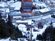Train station directly at the Stubnerkogelbahn lift in Bad Gastein