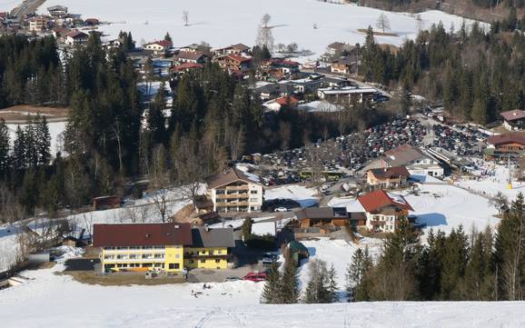 Kaiser Mountains: accommodation offering at the ski resorts – Accommodation offering Hochkössen (Unterberghorn) – Kössen