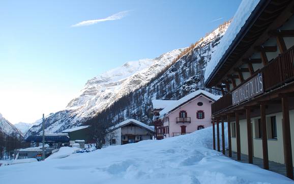 Family ski resorts Vercelli – Families and children Alagna Valsesia/Gressoney-La-Trinité/Champoluc/Frachey (Monterosa Ski)