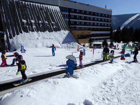 Harmony children's area run by the Skol Max ski school