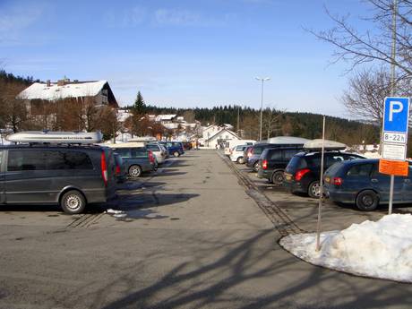 Freyung-Grafenau: access to ski resorts and parking at ski resorts – Access, Parking Mitterdorf (Almberg) – Mitterfirmiansreut