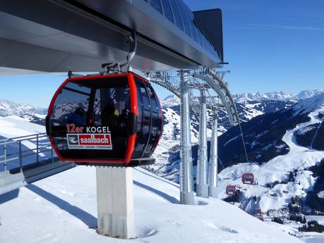 Ski lifts Zell am See – Ski lifts Saalbach Hinterglemm Leogang Fieberbrunn (Skicircus)