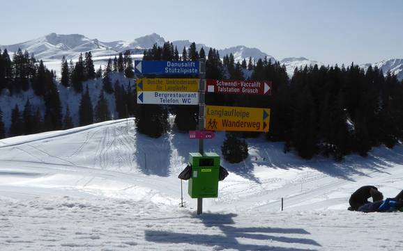 Prättigau: environmental friendliness of the ski resorts – Environmental friendliness Grüsch Danusa