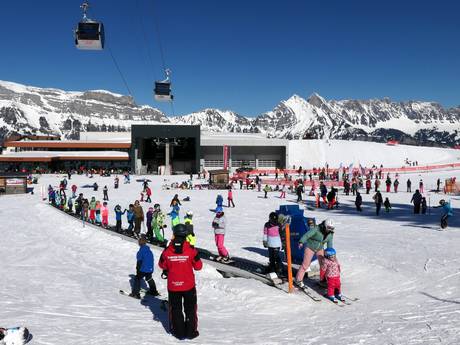 Family ski resorts Eastern Switzerland – Families and children Flumserberg