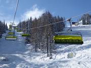 Burgstallalmbahn - 8pers. High speed chairlift (detachable) with bubble and seat heating