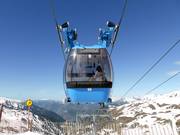 Funicamp 2 - 24pers. Funitel - wind stable gondola lift with two parallel haul ropes at a distance