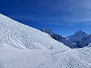Powder slopes on the Oberjoch
