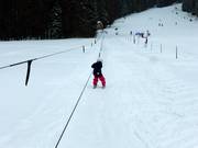 Übungslift Hirschberg - Rope tow/baby lift with low rope tow