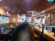 The bar in Montana's Cookhouse