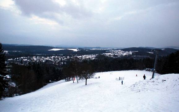 Nördlicher Westerwald: size of the ski resorts – Size Wissen