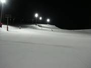 Night ski race on the Hocheck